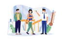 پیش‌نمایش فایل school-security-guard-doing-temperature-check-7345147 از پک بازگشت به مدرسه