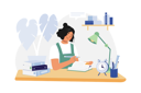 پیش‌نمایش فایل student-doing-homework-7345134 از پک بازگشت به مدرسه