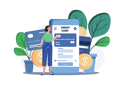 پیش‌نمایش فایل credit-card-application-7345484 از پک عملیات وام‌دهی