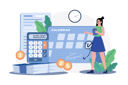 پیش‌نمایش فایل loan-repayment-date-7345501 از پک عملیات وام‌دهی
