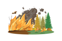پیش‌نمایش فایل forest-fires-7390748 از پک مشکلات محیط‌زیستی