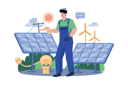 پیش‌نمایش فایل engineers-are-installing-solar-power-7390791 از پک حفاظت از محیط‌زیست