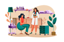 پیش‌نمایش فایل customers-receiving-services-in-spa-salons-7477886 از پک پشتیبانی مشتریان