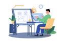 پیش‌نمایش فایل architect-working-on-building-plan-7477841 از پک مشاغل طراحی