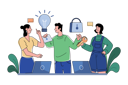 پیش‌نمایش فایل business-team-looks-for-a-solution-to-solve-the-problem-7944212 از پک تیم‌های محصول