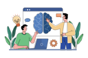 پیش‌نمایش فایل businessman-doing-brainstorming-7944225 از پک تیم‌های محصول