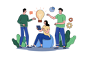 پیش‌نمایش فایل team-idea-generation-8091937 از پک فعالیت‌های تجاری