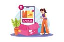 پیش‌نمایش فایل cancel-order-8091835 از پک خرید آنلاین