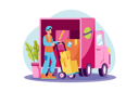 پیش‌نمایش فایل man-loading-goods-in-container-8091840 از پک خرید آنلاین
