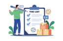 پیش‌نمایش فایل delivery-man-making-inventory-list-8123079 از پک خرید آنلاین