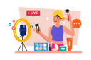 پیش‌نمایش فایل a-beauty-influencer-creates-makeup-tutorials-on-video-platforms-8652991 از پک تولیدکننده ویدئو