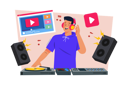 پیش‌نمایش فایل a-music-video-director-creates-a-visual-interpretation-of-a-song-8652999 از پک تولیدکننده ویدئو