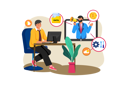 پیش‌نمایش فایل business-coach-provides-guidance-to-startup-company-8652980 از پک فعالیت‌های تجاری