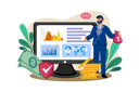 پیش‌نمایش فایل financial-analyst-performs-cost-benefit-analysis-for-potential-investment-8652972 از پک فعالیت‌های تجاری