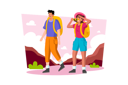 پیش‌نمایش فایل couple-booking-adventure-tour-to-have-exciting-experiences-8652932 از پک سفر و تعطیلات