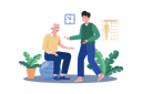 پیش‌نمایش فایل a-doctor-helps-patients-improve-daily-activities-8708744 از پک سلامت و پزشکی