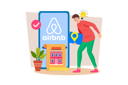 پیش‌نمایش فایل airbnb-host-providing-local-recommendations-and-hospitality-for-guests-8754988 از پک تعطیلات و سفر