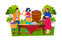 پیش‌نمایش فایل food-and-wine-tour-guide-taking-visitors-to-local-restaurants-and-vineyards-8754979 از پک تعطیلات و سفر