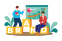 پیش‌نمایش فایل brand-strategist-developing-a-branding-strategy-that-incorporates-seo-8754959 از پک بازاریابی دیجیتال