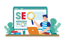 پیش‌نمایش فایل digital-marketer-creating-a-seo-strategy-for-a-new-website-8754940 از پک بازاریابی دیجیتال
