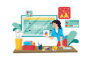 پیش‌نمایش فایل graphic-designer-creating-seo-friendly-images-for-a-website-8754949 از پک بازاریابی دیجیتال