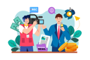 پیش‌نمایش فایل financial-journalists-report-on-financial-news-and-trends-8754899 از پک مدیریت مالی