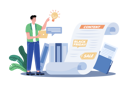 پیش‌نمایش فایل copywriter-create-written-content-for-advertising-material-8834012 از پک آژانس تبلیغات
