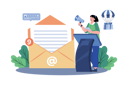 پیش‌نمایش فایل email-marketer-develop-and-execute-email-campaign-8834027 از پک آژانس تبلیغات
