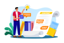 پیش‌نمایش فایل copywriter-create-written-content-for-advertising-material-8833992 از پک آژانس تبلیغات