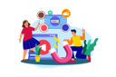 پیش‌نمایش فایل digital-marketer-specialize-in-online-advertising-platform-8833999 از پک آژانس تبلیغات