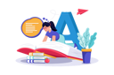 پیش‌نمایش فایل a-child-reads-a-book-to-improve-their-reading-skills-8978922 از پک آموزش و پرورش