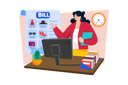 پیش‌نمایش فایل billing-specialist-assisting-customers-with-billing-inquiries-and-disputes-8978979 از پک پشتیبانی مشتریان
