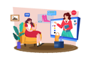 پیش‌نمایش فایل customer-service-representative-assisting-customers-with-product-inquiries-and-issues-8978970 از پک پشتیبانی مشتریان