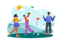 پیش‌نمایش فایل a-group-of-friends-plays-a-morning-round-of-golf-at-a-beautiful-course-8979003 از پک فعالیت‌های صبحگاهی