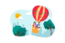 پیش‌نمایش فایل a-group-of-tourists-embarks-on-a-sunrise-hot-air-balloon-ride-for-a-memorable-experience-8978995 از پک فعالیت‌های صبحگاهی