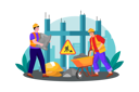 پیش‌نمایش فایل a-construction-crew-lays-the-foundation-for-a-new-skyscraper-9021890 از پک خدمات ساخت‌وساز