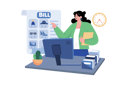 پیش‌نمایش فایل billing-specialist-assisting-customers-with-billing-inquiries-and-disputes-9026217 از پک پشتیبانی مشتریان