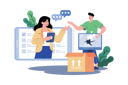 پیش‌نمایش فایل complaint-resolution-specialist-handling-customer-complaints-and-working-to-resolve-them-9026220 از پک پشتیبانی مشتریان
