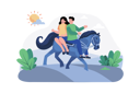 پیش‌نمایش فایل a-couple-goes-horseback-riding-along-picturesque-trails-in-the-morning-9026244 از پک فعالیت‌های صبحگاهی