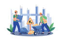پیش‌نمایش فایل a-construction-crew-lays-the-foundation-for-a-new-skyscraper-9026251 از پک خدمات ساخت‌وساز