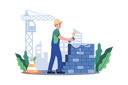 پیش‌نمایش فایل a-construction-worker-lays-bricks-to-build-a-sturdy-wall-9026265 از پک خدمات ساخت‌وساز