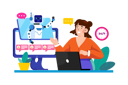پیش‌نمایش فایل ai-chatbots-provide-instant-customer-support-9108259 از پک هوش مصنوعی
