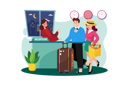 پیش‌نمایش فایل couple-books-hotel-for-vacation-9108180 از پک شبکه اجتماعی