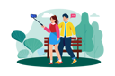 پیش‌نمایش فایل couple-snaps-photos-at-tourist-spots-9108182 از پک شبکه اجتماعی
