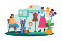 پیش‌نمایش فایل fashion-enthusiast-follows-designers-for-trends-9108189 از پک شبکه اجتماعی