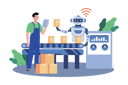 پیش‌نمایش فایل ai-powered-robots-automate-manufacturing-processes-9175722 از پک هوش مصنوعی