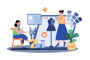 پیش‌نمایش فایل fashion-enthusiast-follows-designers-for-trends-9175696 از پک شبکه اجتماعی