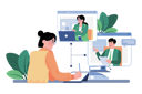 پیش‌نمایش فایل job-seeker-expands-network-with-professionals-9175699 از پک شبکه اجتماعی