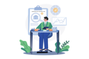 پیش‌نمایش فایل businessman-searching-for-a-business-loan-9619344 از پک عملیات وام‌دهی
