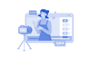 پیش‌نمایش فایل a-video-creator-livestreams-a-qa-with-their-audience-9941348 از پک تولیدکننده ویدئو